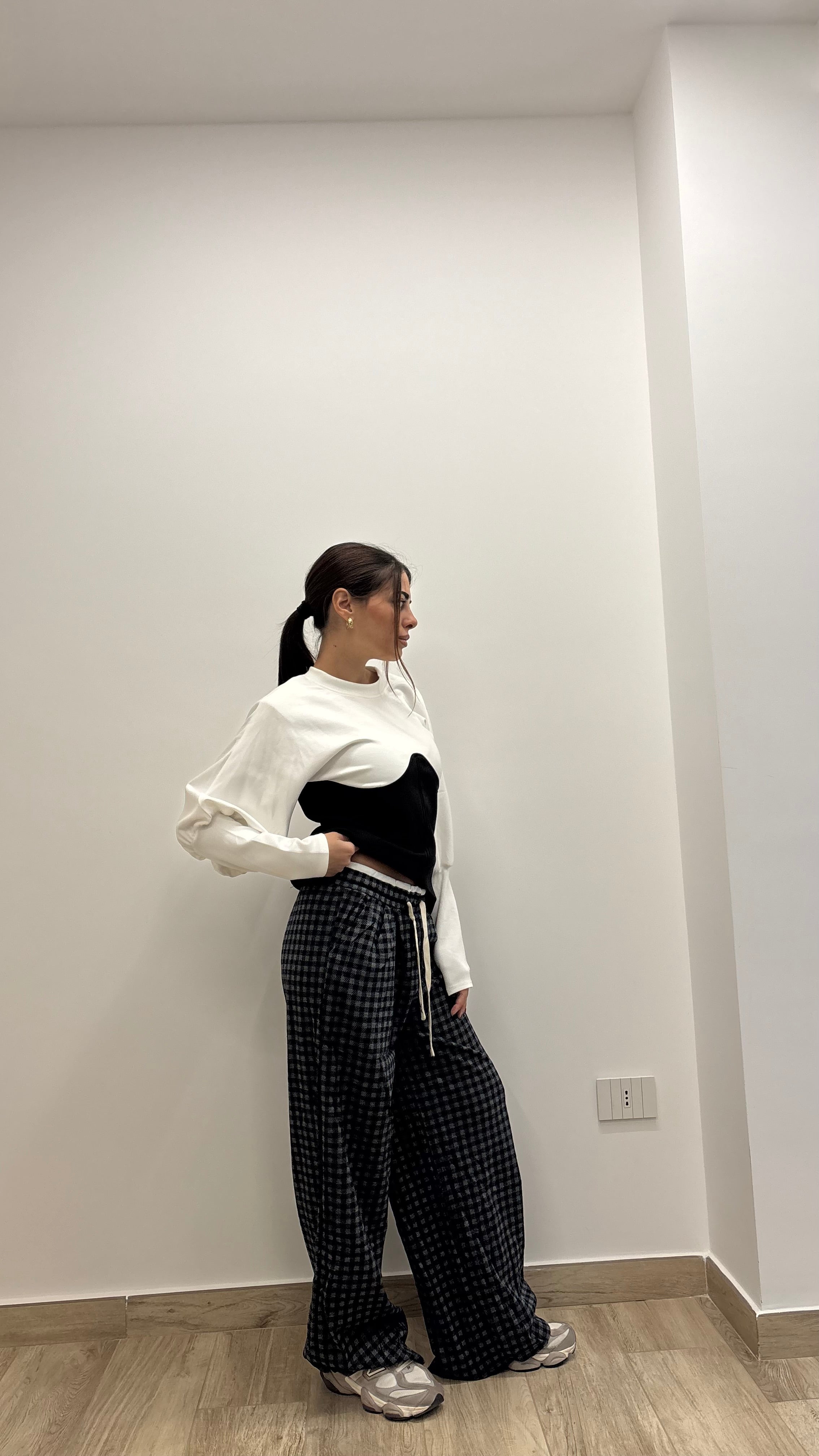 Pantaloni quadri