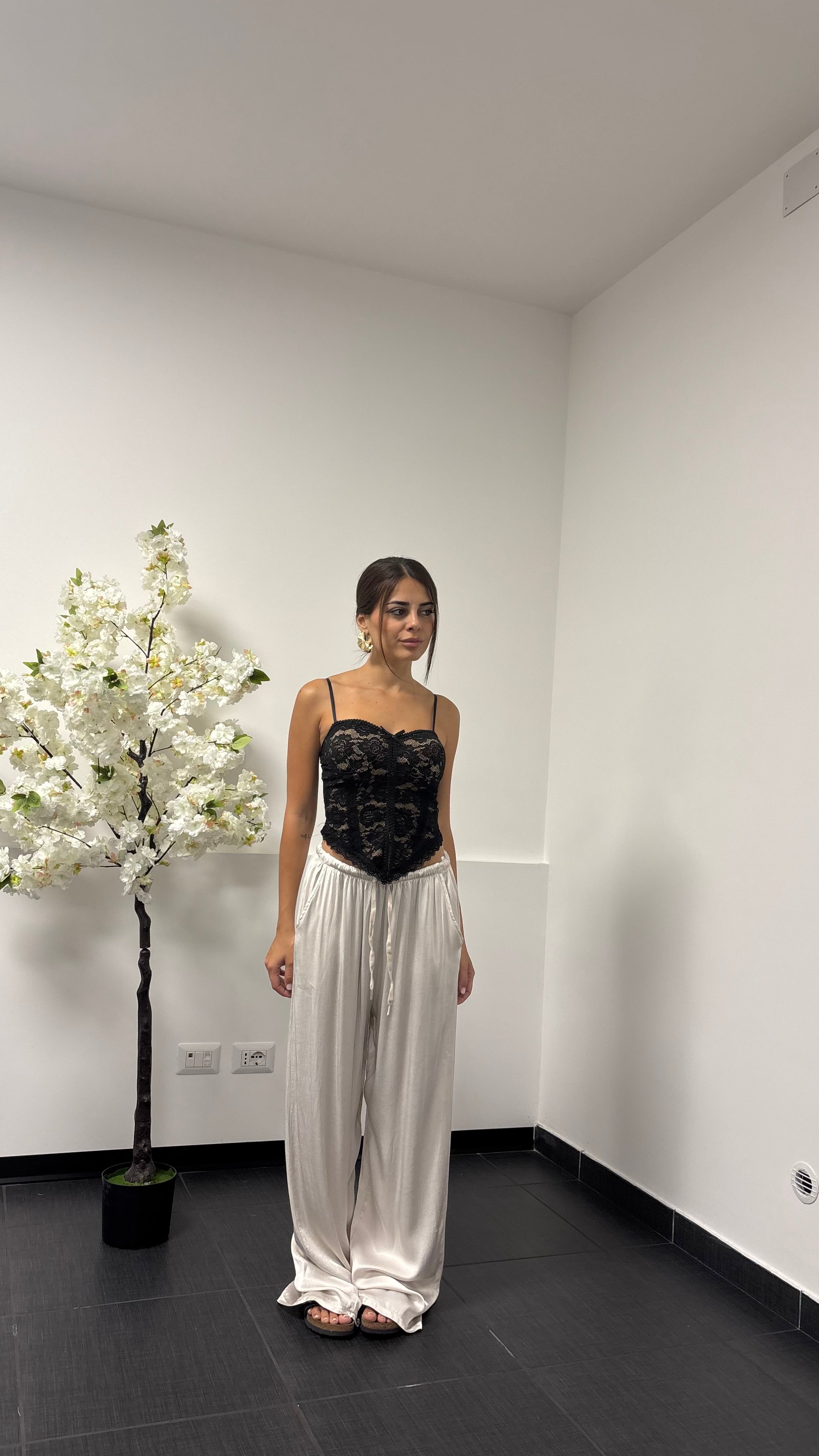 Pantaloni satin