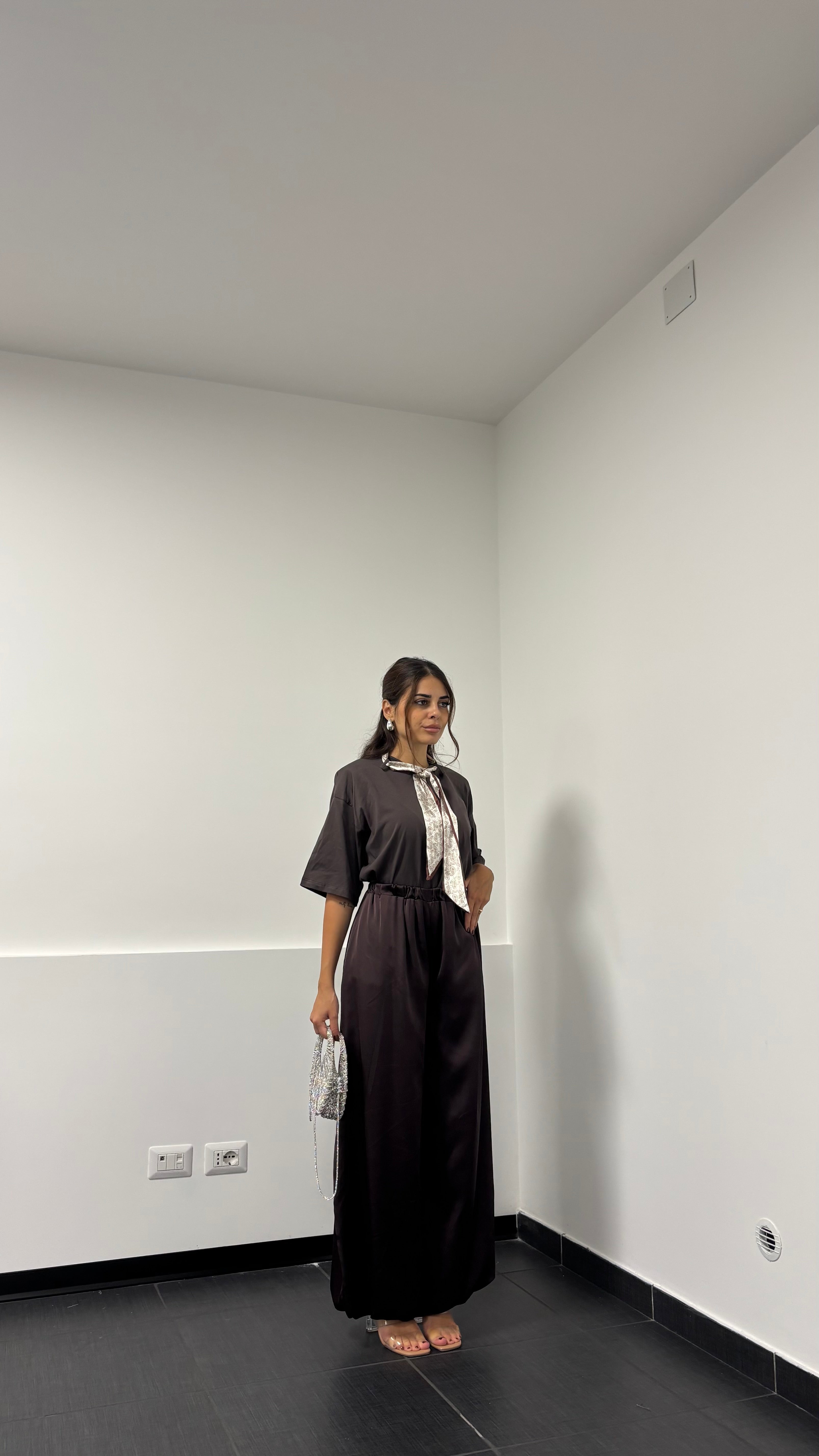 Pantaloni satin