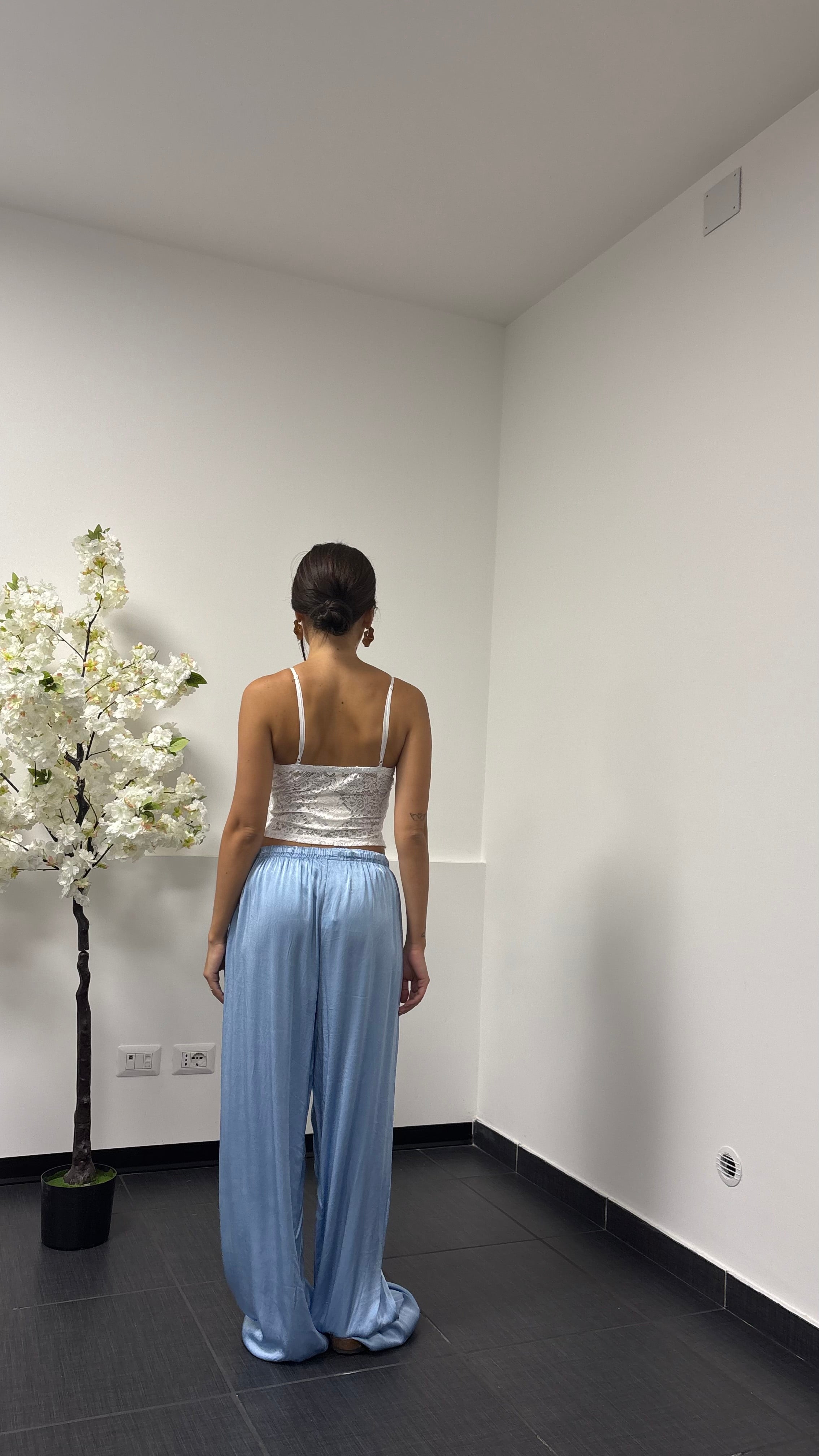 Pantaloni satin