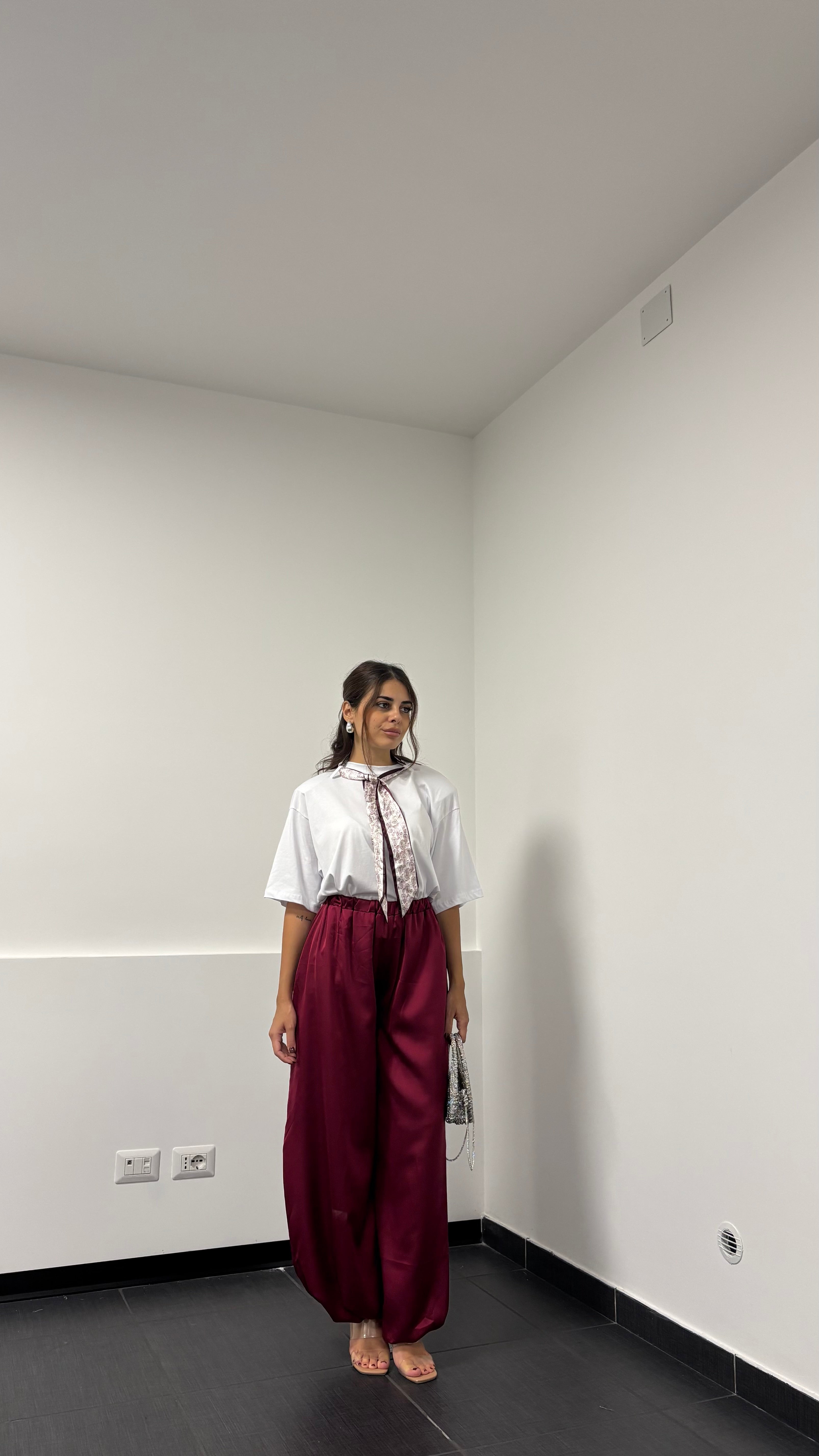 Pantaloni satin